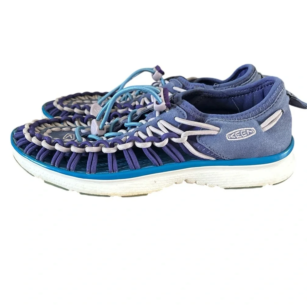 Keen Kids Uneek Water Sandals in Liberty Azure/Purple - Size 4 EU 36